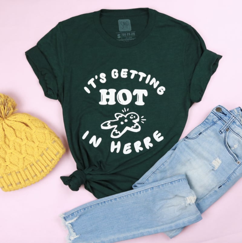 It's Getting in Herre Adult Tee | If Funny Christmas Shirts Don't Up How We Feel About the Holidays, We Don't Know What Does | POPSUGAR Fashion Photo 4