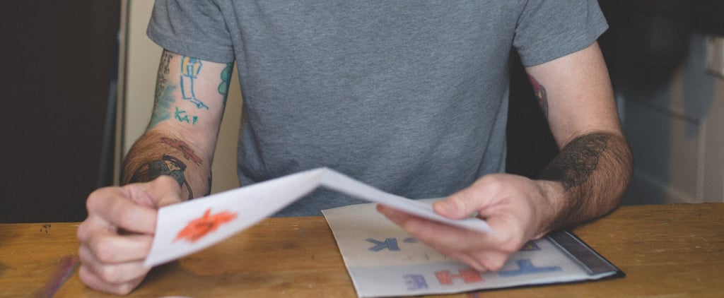 Father Gets a Tattoo Sleeve of His Son's Drawings
