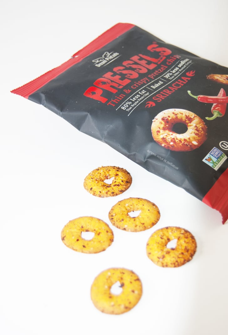 Pressels Thin and Crispy Pretzel Chips in Sriracha Best New Snacks 2016 POPSUGAR Food Photo 22