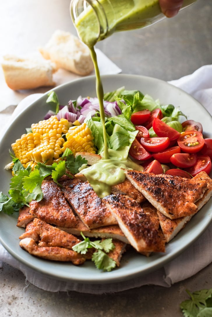 Healthy Salad Recipes With Chicken Popsugar Fitness