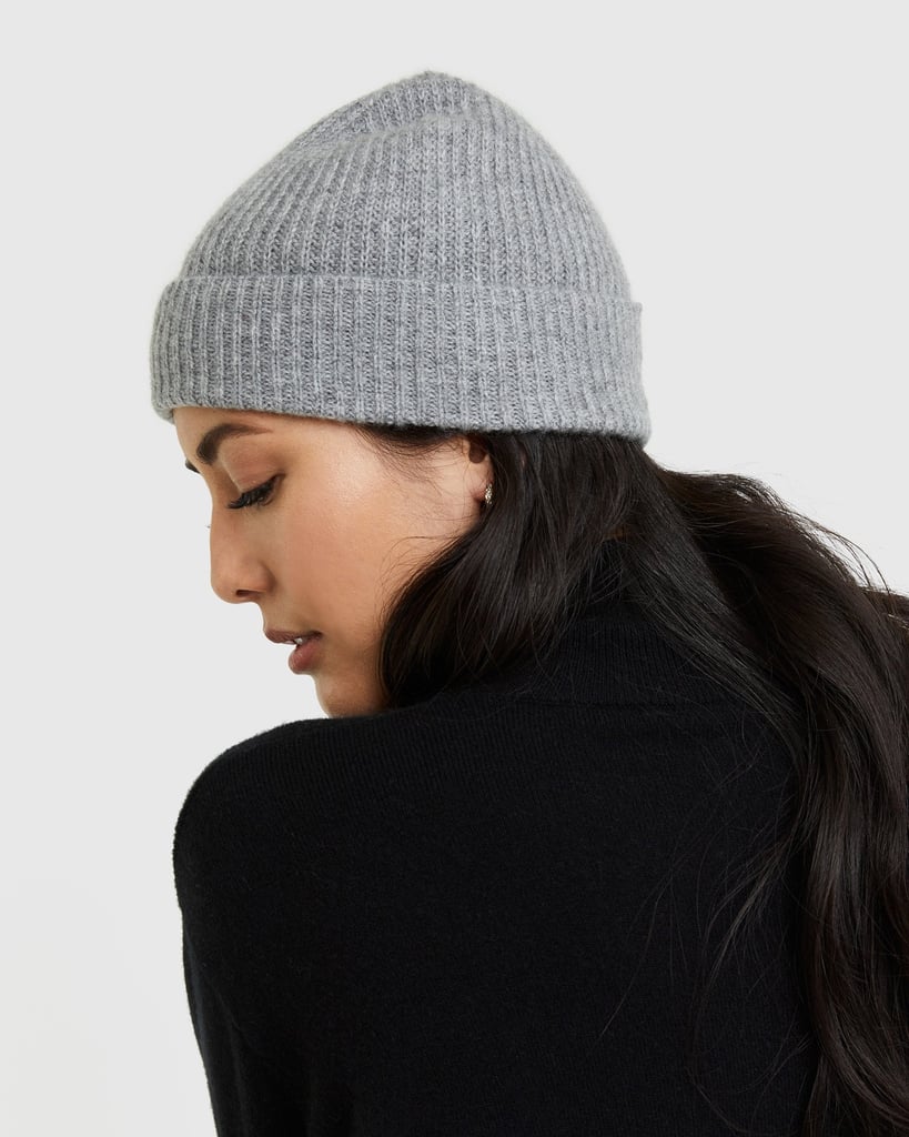 Quince Mongolian Cashmere Ribbed Beanie