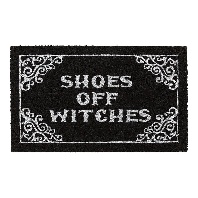 Shoes Off Witches Doormat