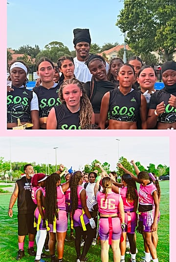 The NFL Players Are Investing in Women's Flag Football