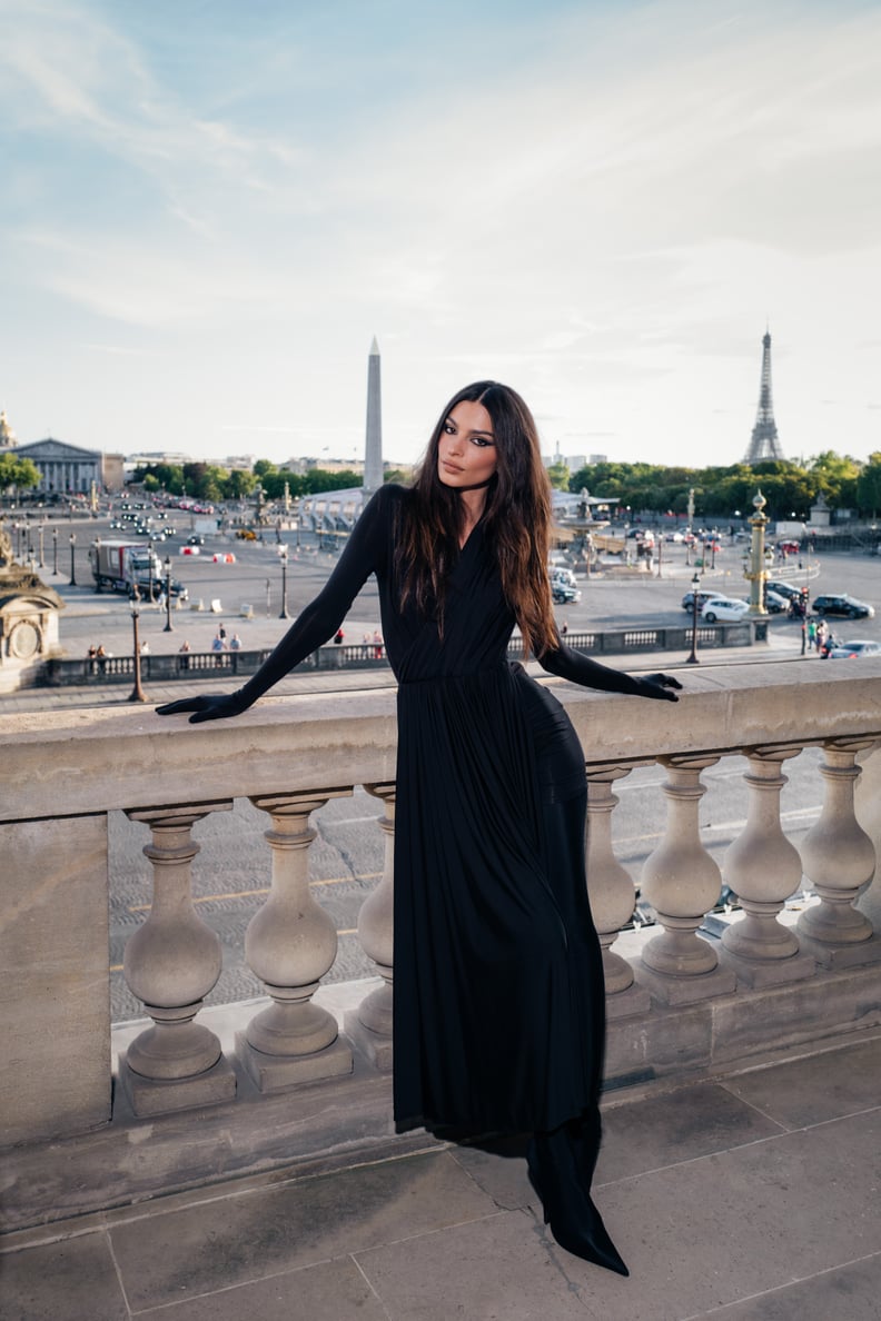 Emily Ratajkowski at the Balenciaga Couture Dinner