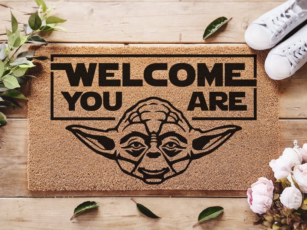 Star Wars "Welcome You Are" Yoda Doormat