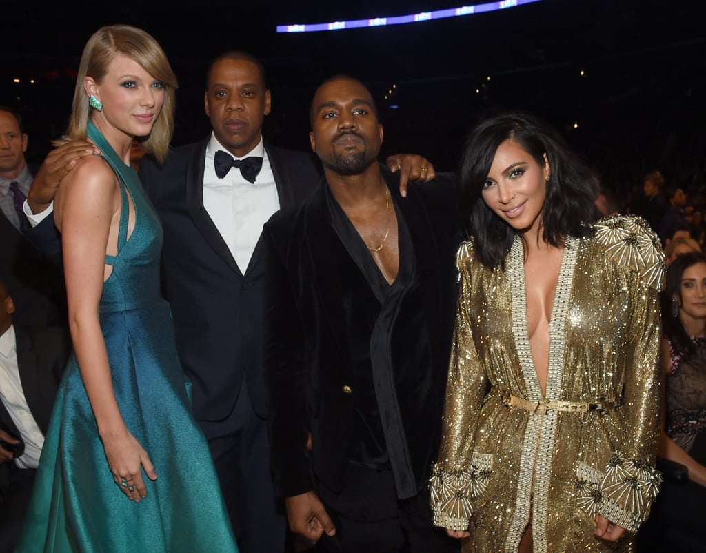 Jay Z, Kanye West, and Kim Kardashian
