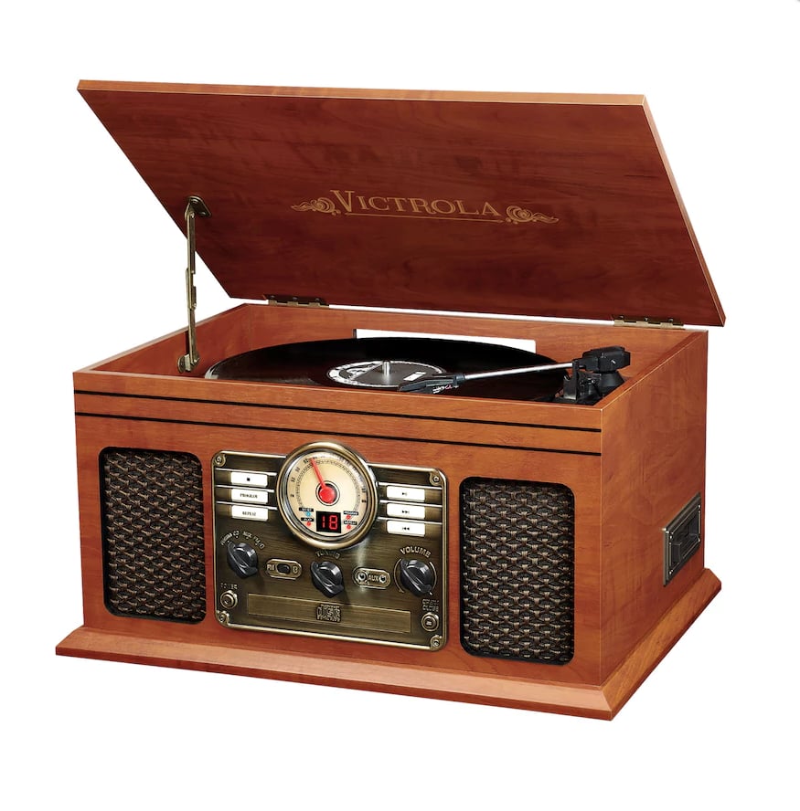 Victrola 6-in-1 Bluetooth Record Player