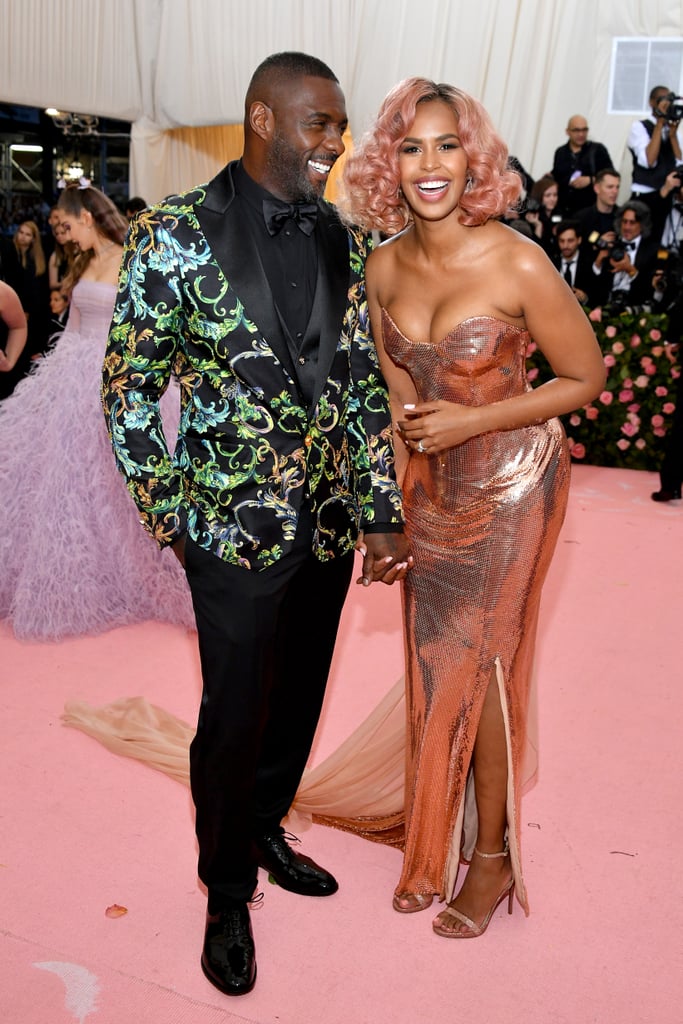 Idris Elba and Sabrina Dhowre at the 2019 Met Gala