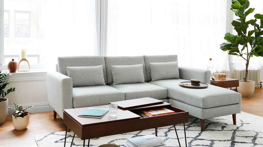 Best Scratch-Resistant Sofa: Burrow Block Nomad Sofa Sectional