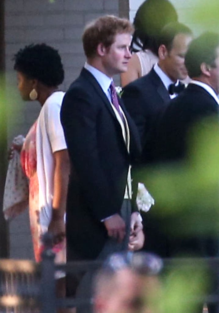 Prince William and Prince Harry at Wedding in Memphis
