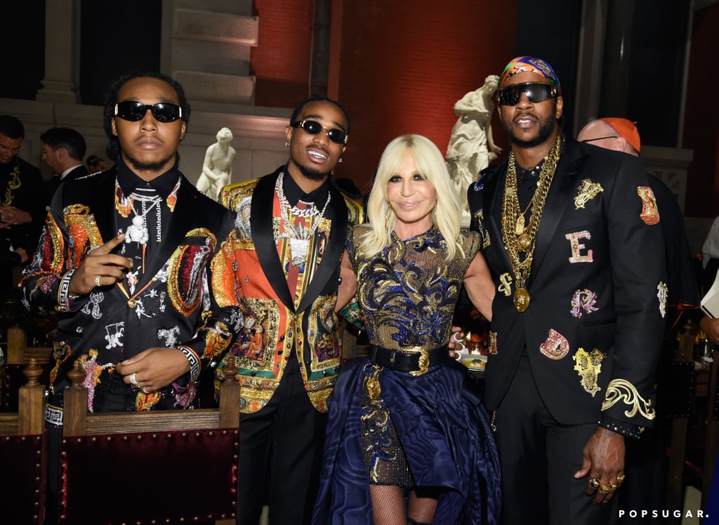Pictured: Donatella Versace and Migos | Best Pictures From the 2018 Met ...