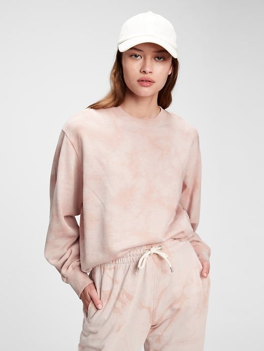 Balloon Sleeve Crewneck Sweatshirt