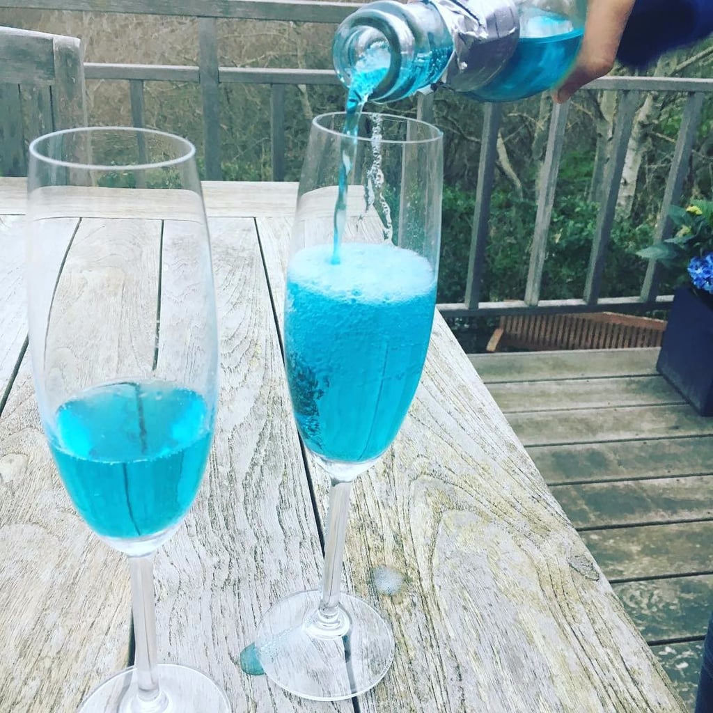 Blue Prosecco POPSUGAR Food