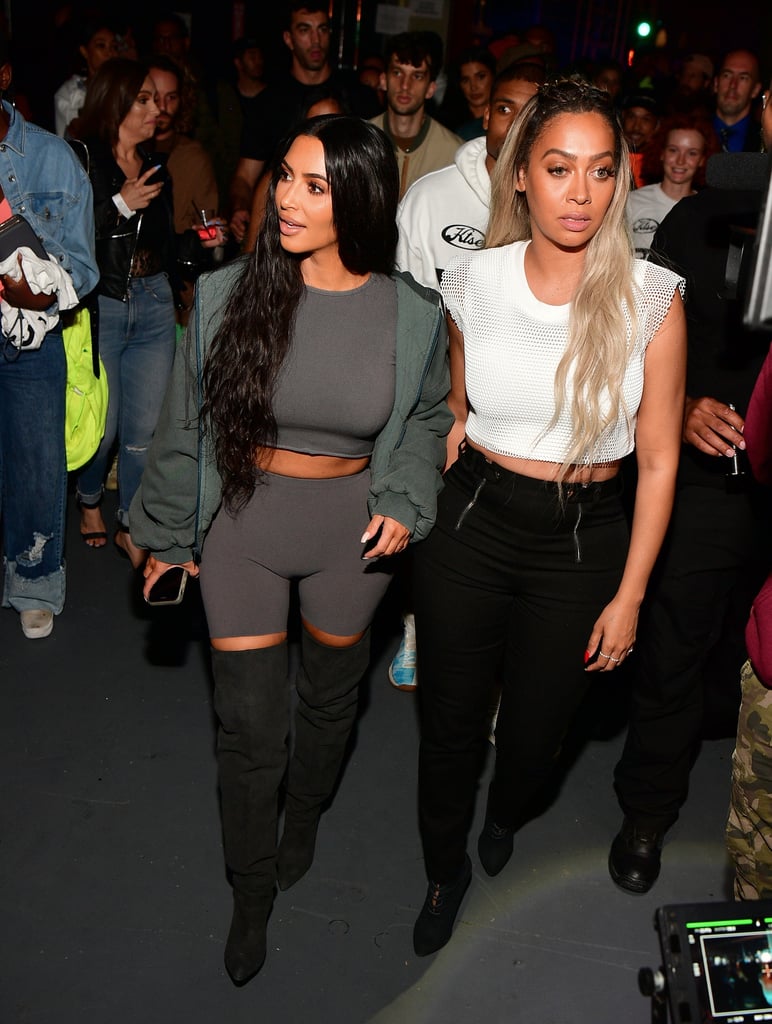Kim Kardashian and La La Anthony