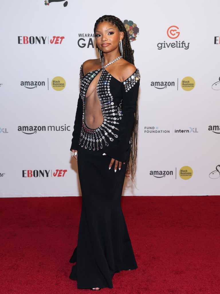 Halle Bailey Wearing Georges Hobeika at the Wearable Art Gala