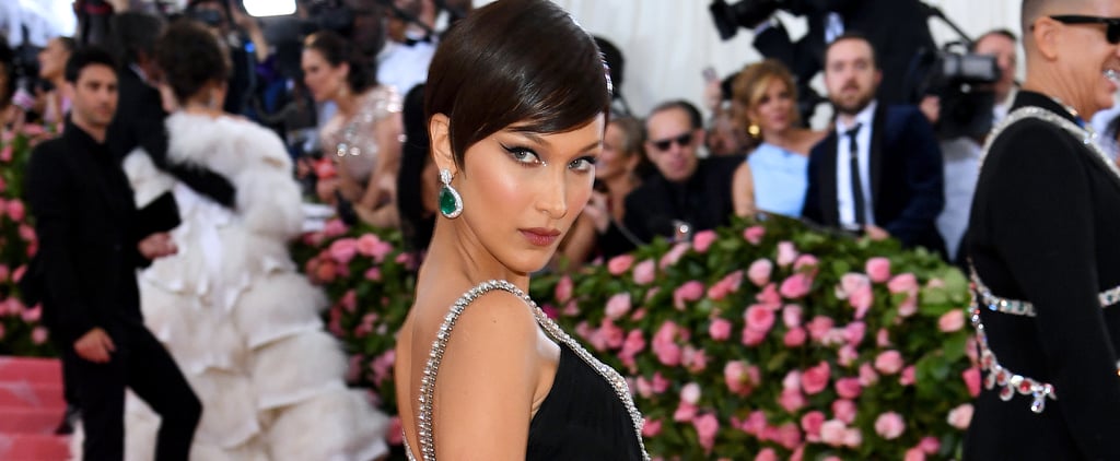 Bella Hadid Black Dress Met Gala 2019