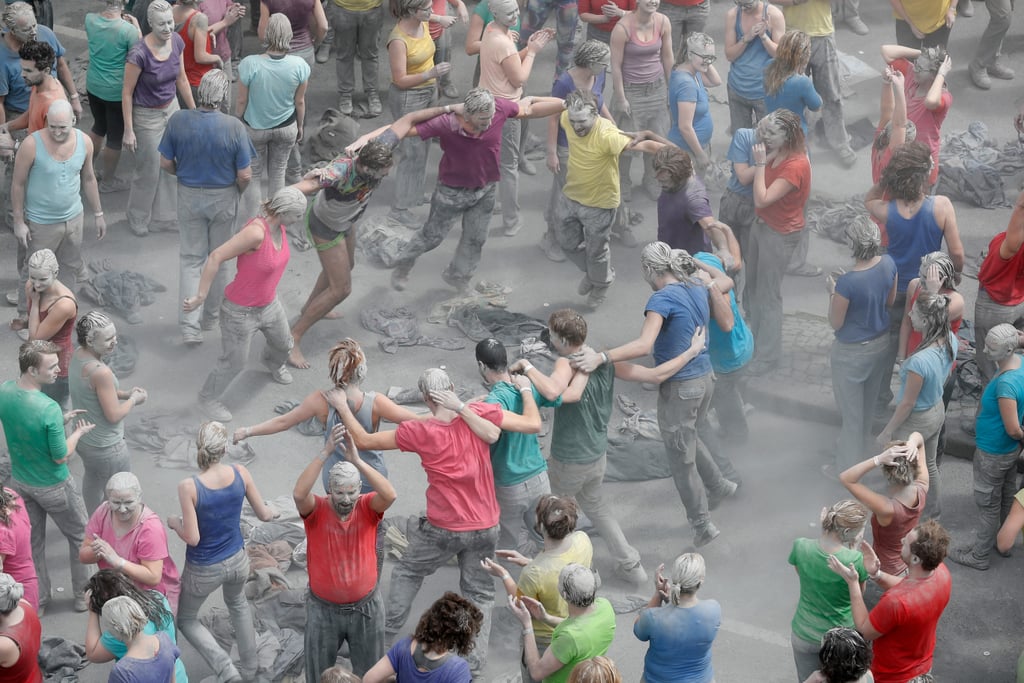 Zombie Protest Before Hamburg G20 Summit
