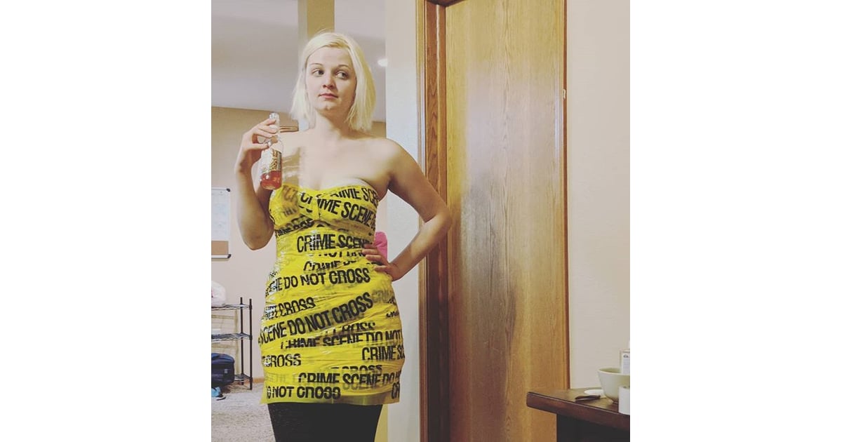 Liv Moore's Caution Tape Dress From iZombie Women's Costume Ideas