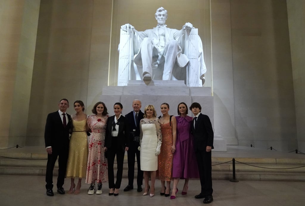 See Jill Biden's White Gabriela Hearst Dress With Flowers