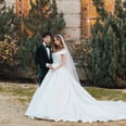 This Disney Actress's Second Wedding Dress Came With a Pair of Lace Biker Shorts and Her Mother's Veil