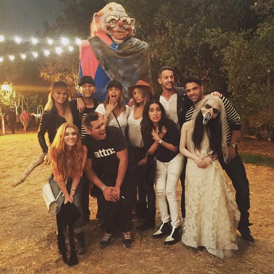 Jessica Alba Hangs Out With Chrissy Teigen at Haunted House