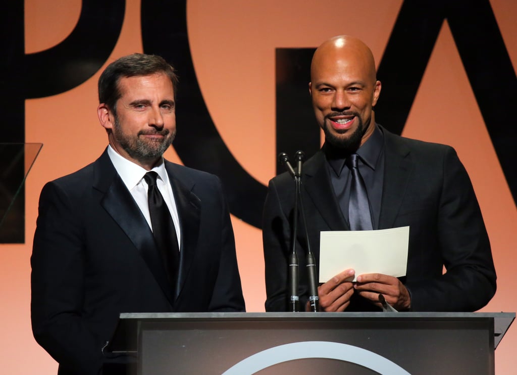 Steve Carell and Common