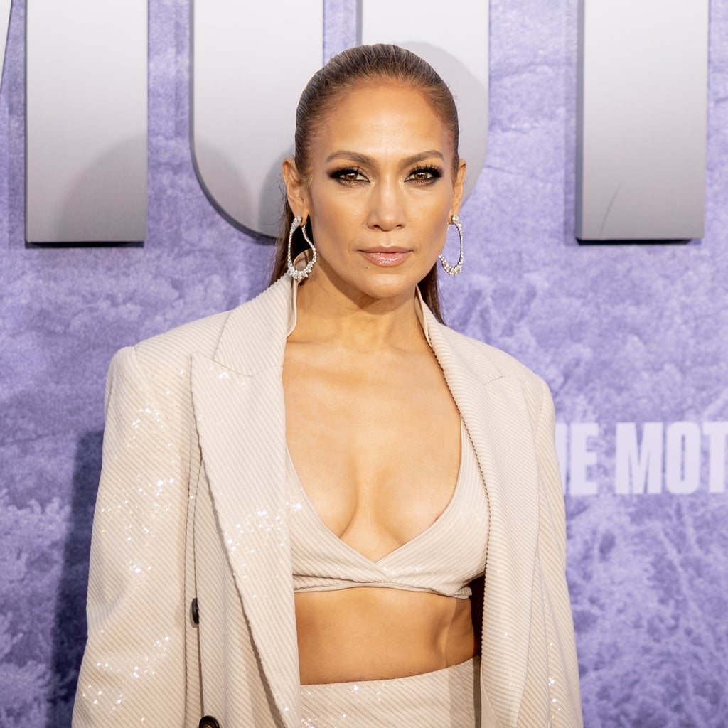 J Lo's Thong Bodysuit Has Some Extreme Chest, Ab, and Side Cutouts