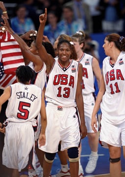 Yolanda Griffith Basketball Summer Olympians Popsugar Fitness