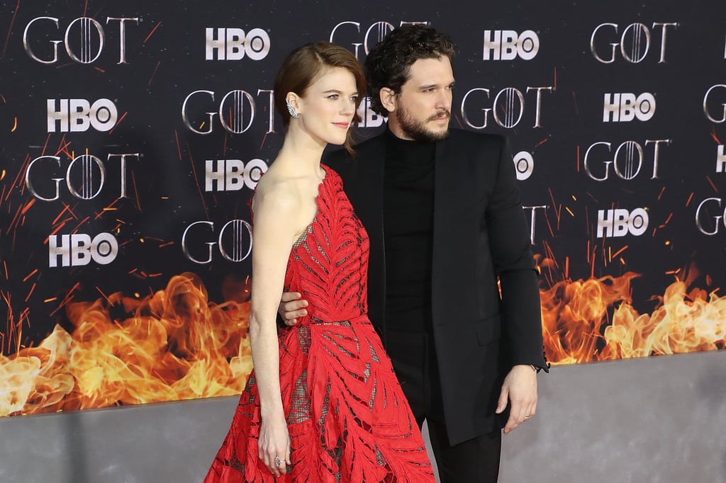 Kit Harington Rose Leslie at Game of Thrones Premiere 2019