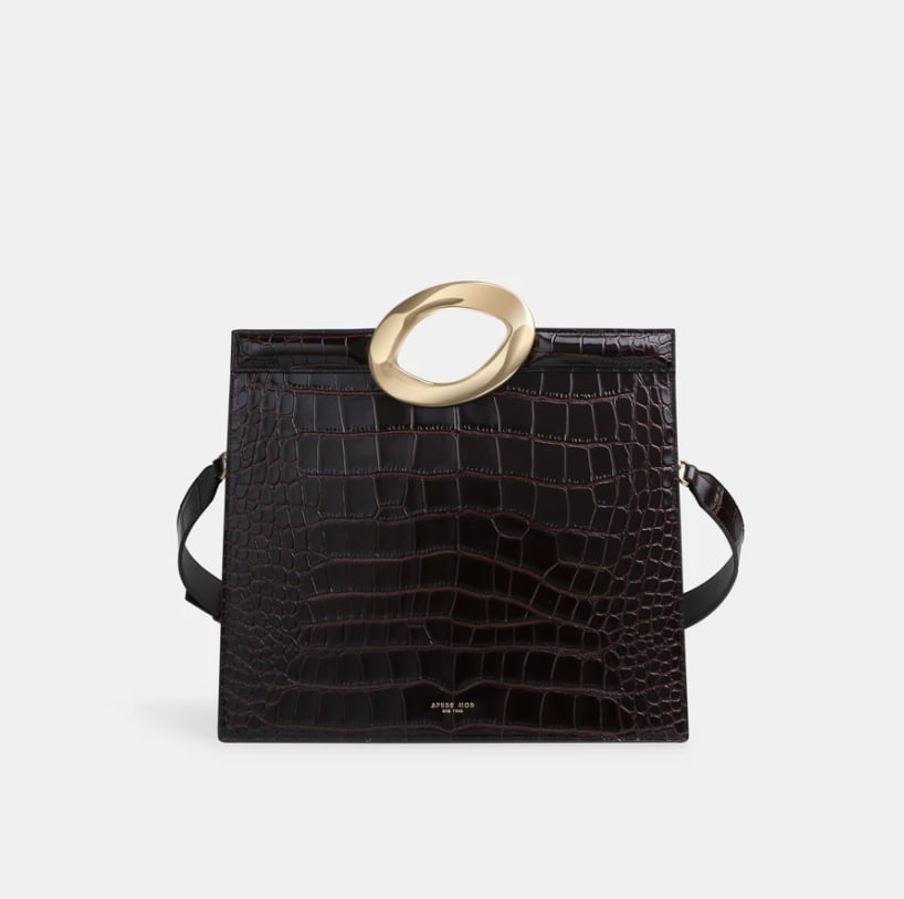 Nutella Croc Metal Top Handle Tote