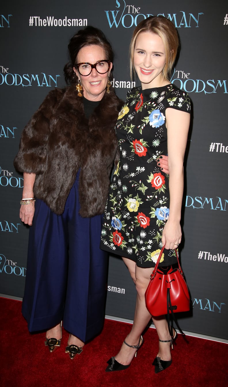 Rachel Brosnahan and Her Late Aunt Kate Spade