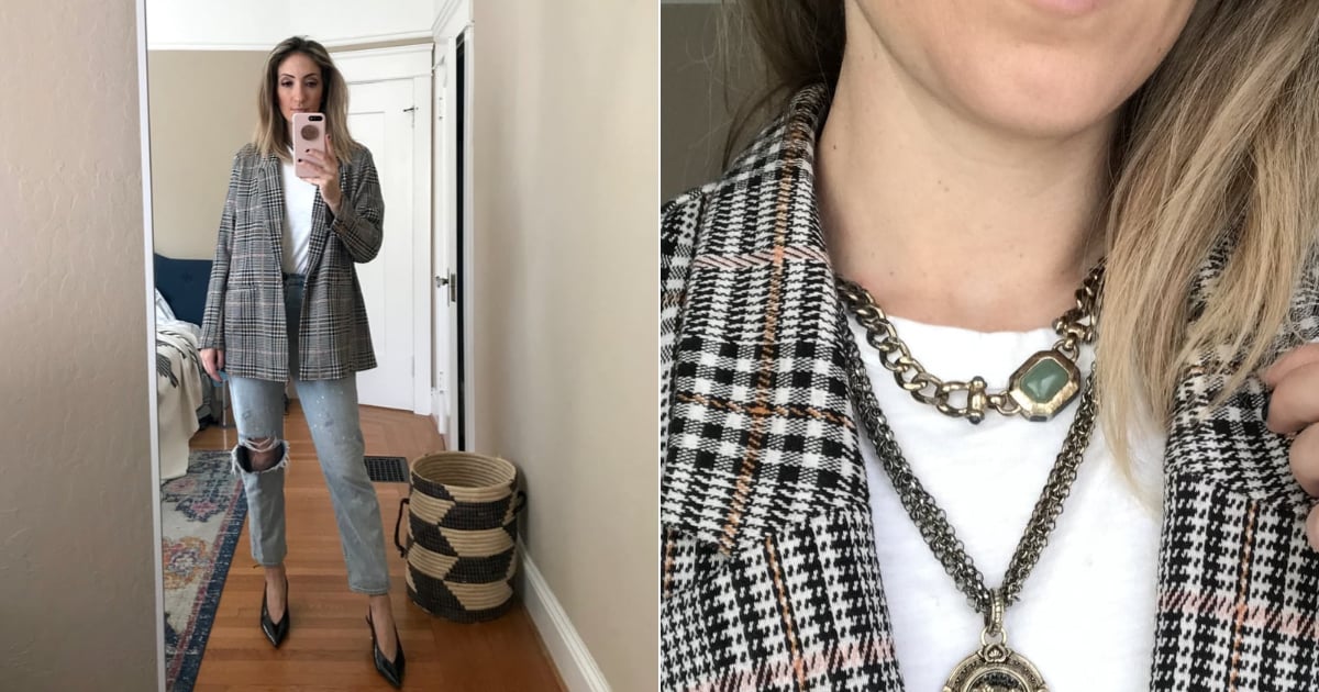Boyfriend blazer old sales navy