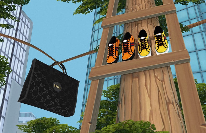 Gucci Off the Grid Accessories in the Sims World