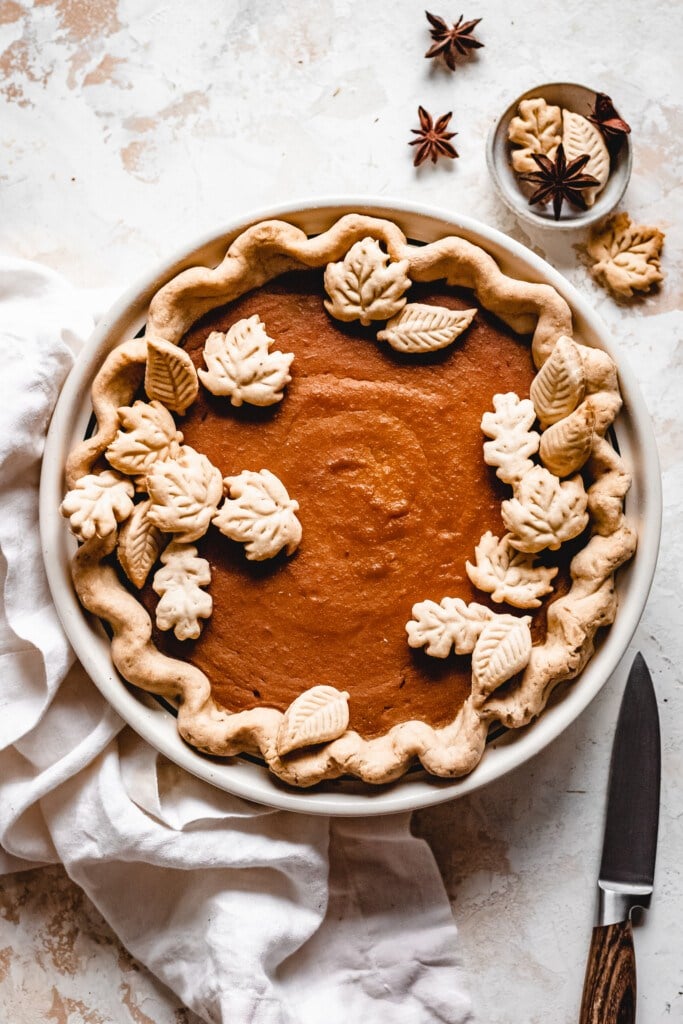 Creamy Vegan Butternut Squash Pie