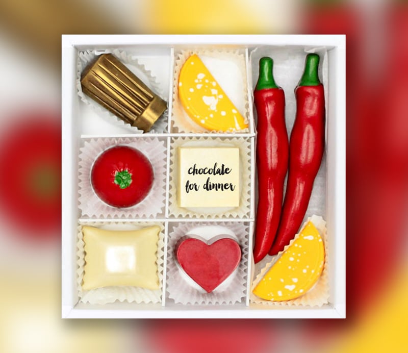 Calabrian Chile Chocolate Box