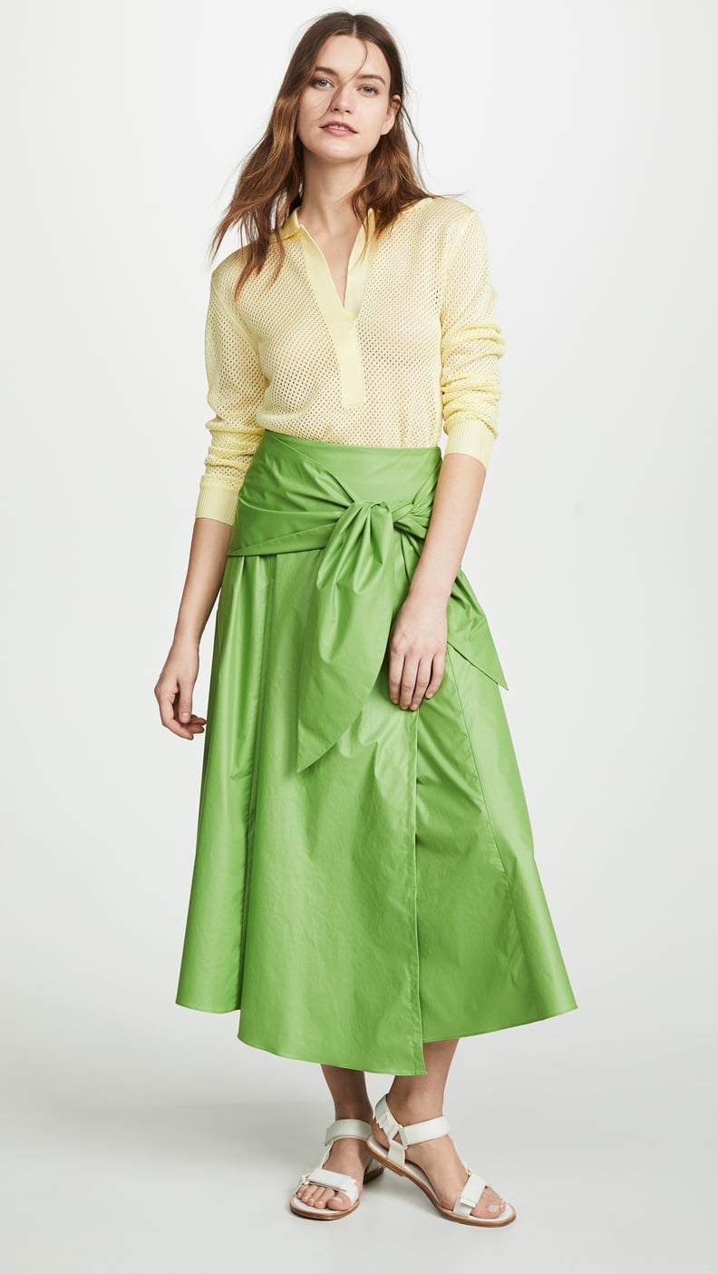 Tibi Wrap Skirt