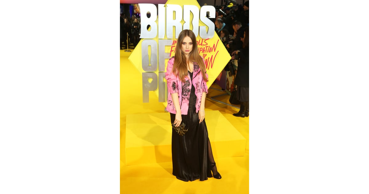 Xenia Tchoumitcheva at the Birds of Prey World Premiere in London