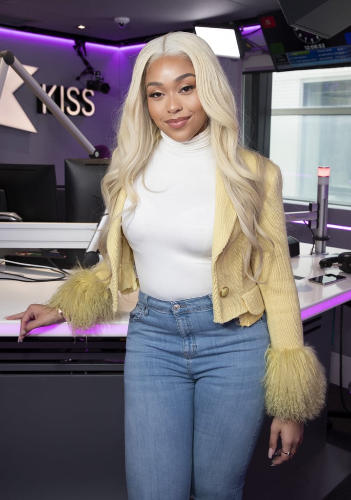 Jordyn Woods Platinum Blonde 2019