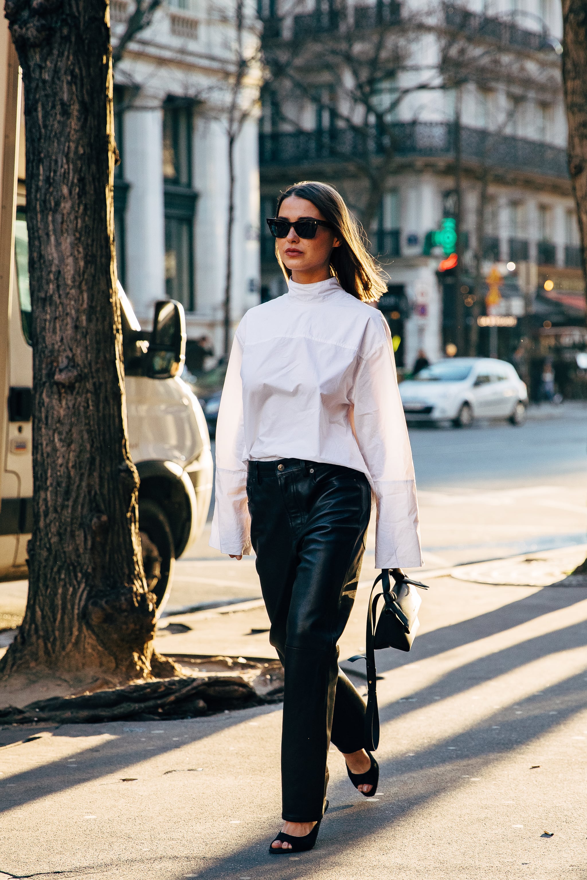 How to wear a dress over pants on Pinterest