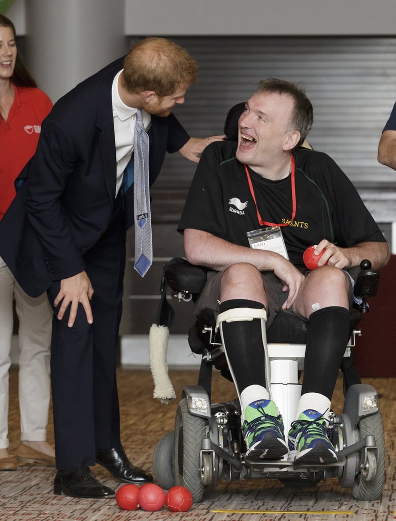 Prince Harry at RFU Injured Players Foundation July 2018