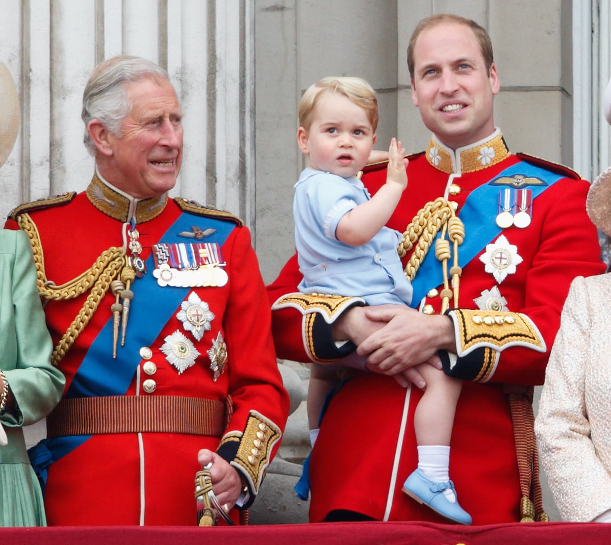 Pangeran Charles, George dan Pangeran William