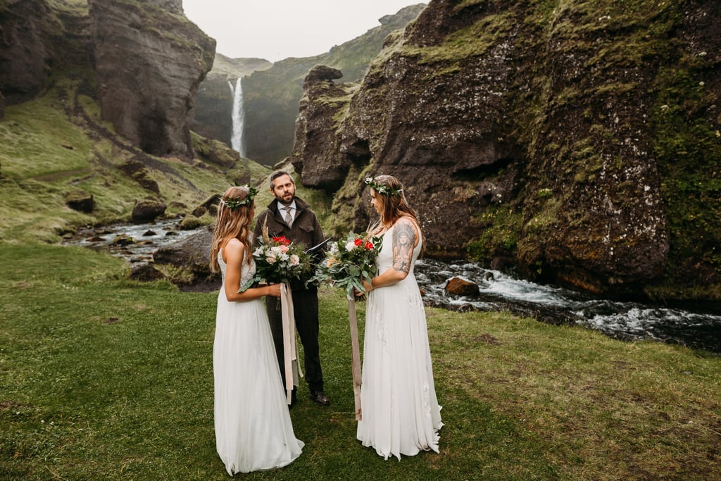 Rainy Elopement in Iceland