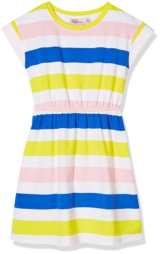 A for Awesome Girls Cotton Jersey Cap Sleeve Dress