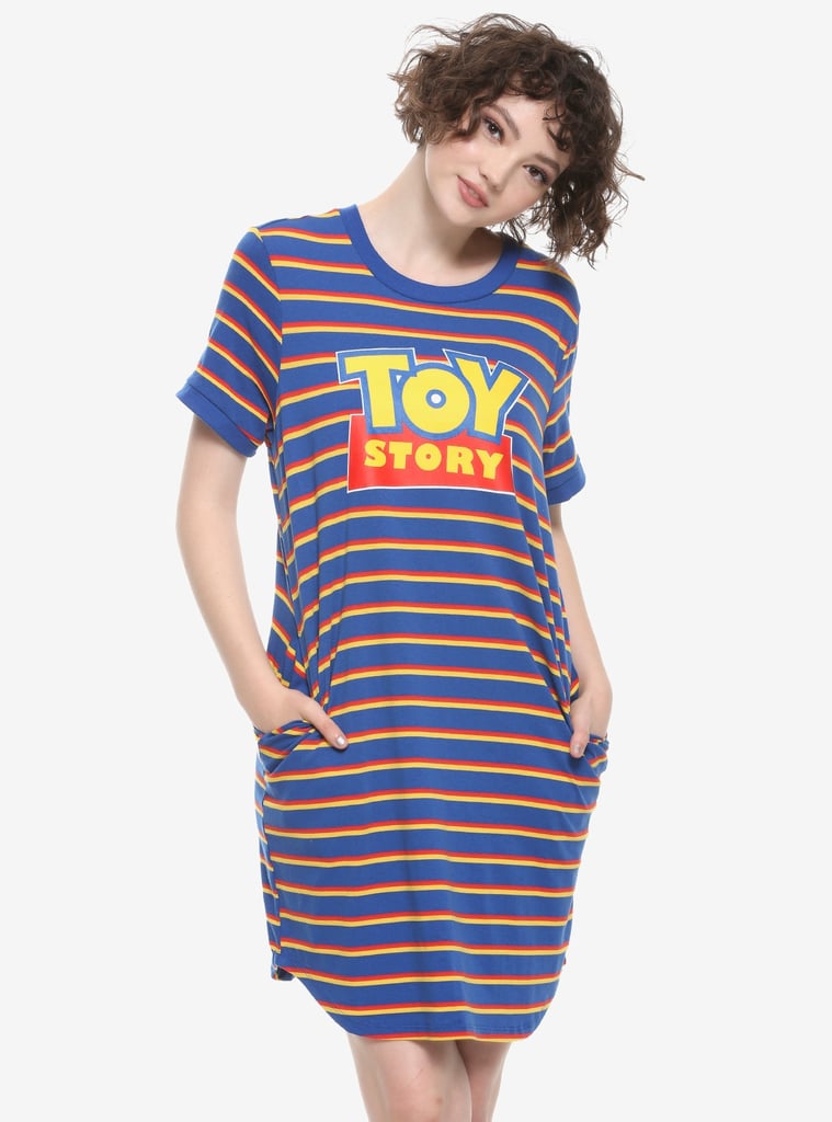 Her Universe Disney Pixar Toy Story Striped Ringer T-Shirt Dress