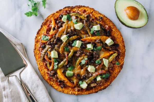 Mexican-Style Sweet Potato Pizza