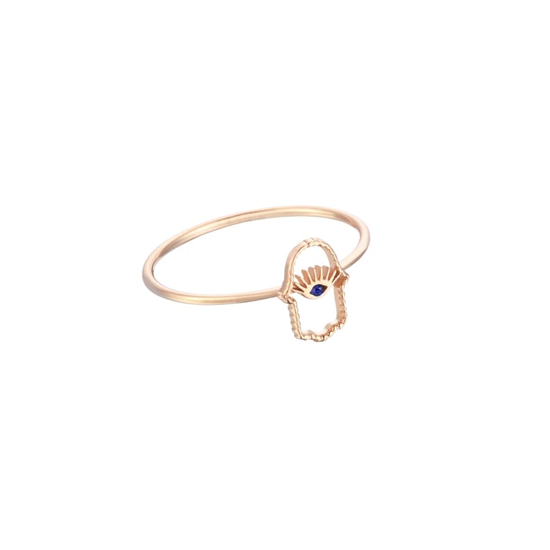 Kismet by Milka Hamsa Ring