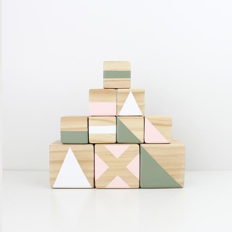 Personalised stacking blocks