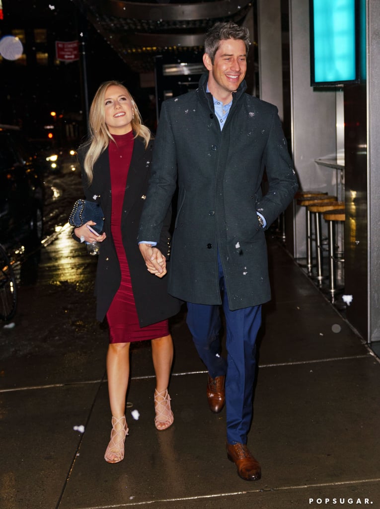 Arie Luyendyk Jr. and Lauren Burnham Out in NYC March 2018