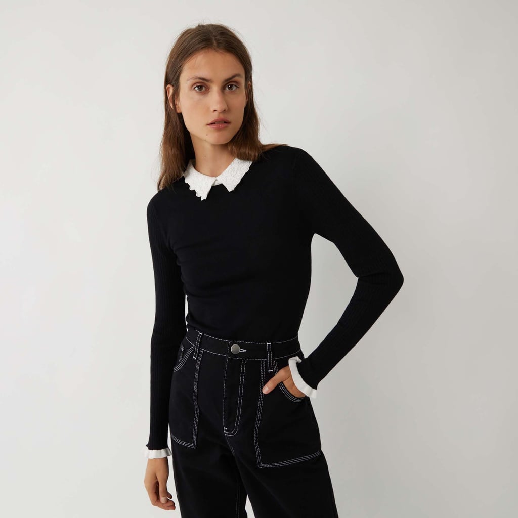 Warehouse Lace Collar Jumper | The Best Jumpers for Autumn/Winter 2019 ...