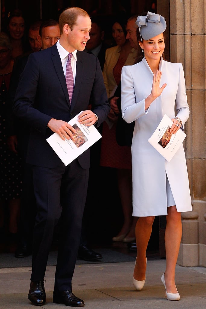 Their stunning Easter Sunday appearance.